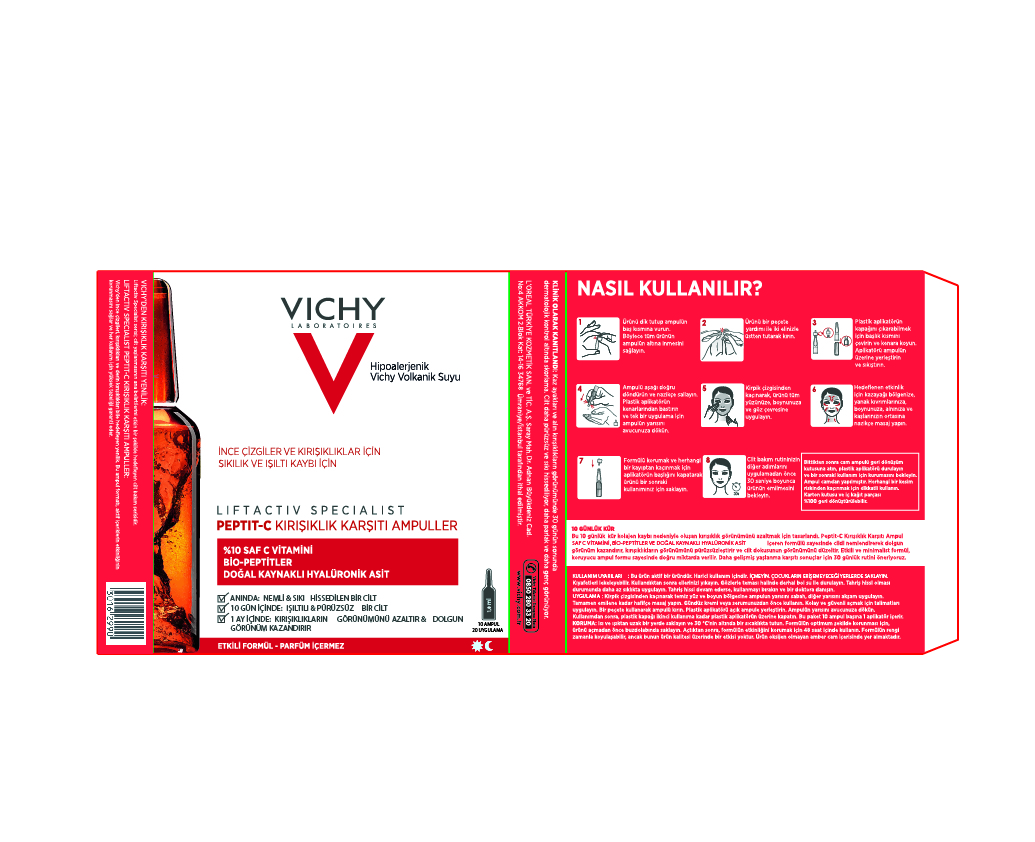 Vichy Packaging Layout